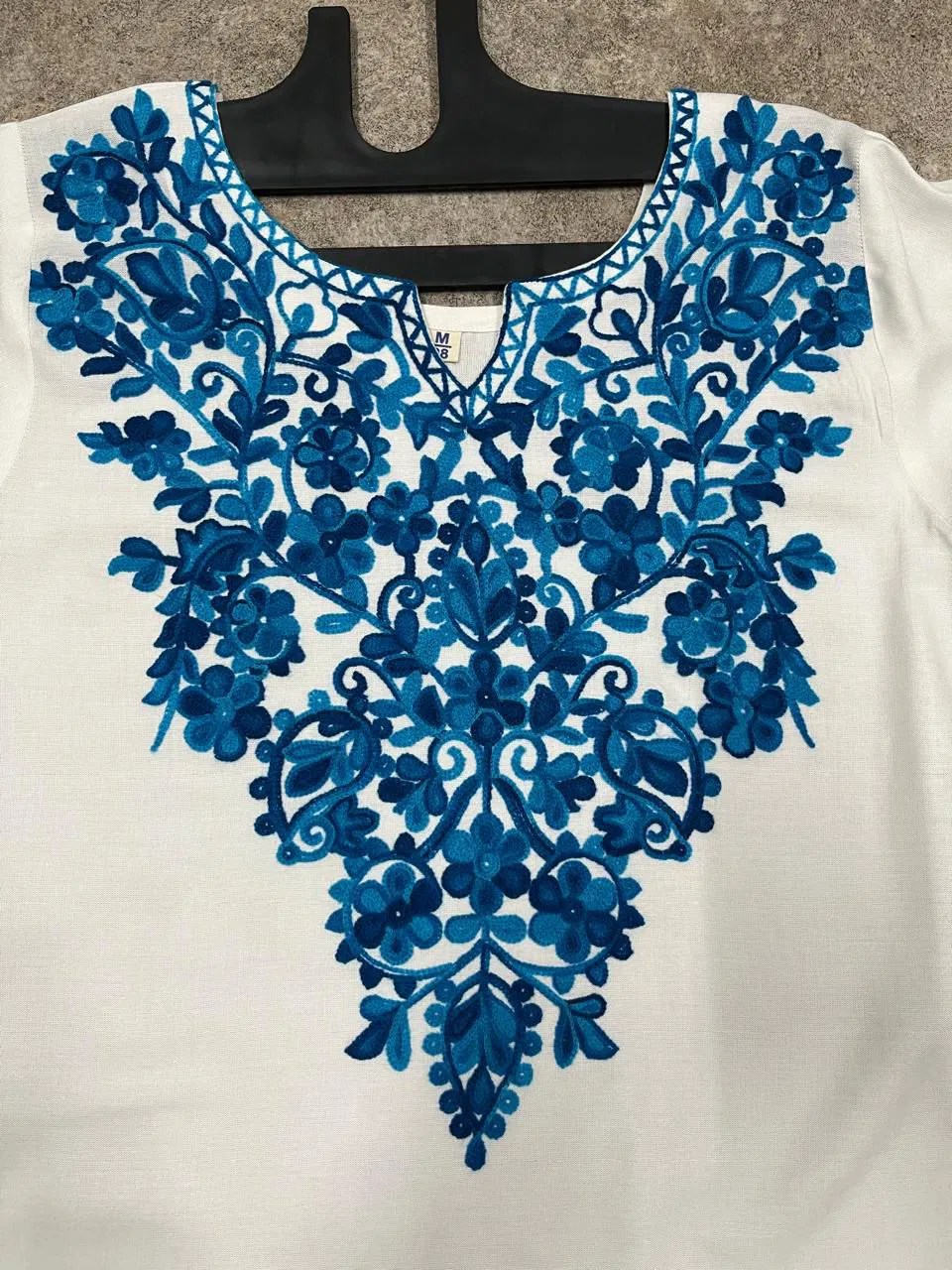 Kashmiri Tops Rayon With Thread Work Ladies Top Wholesale Shop In Surat